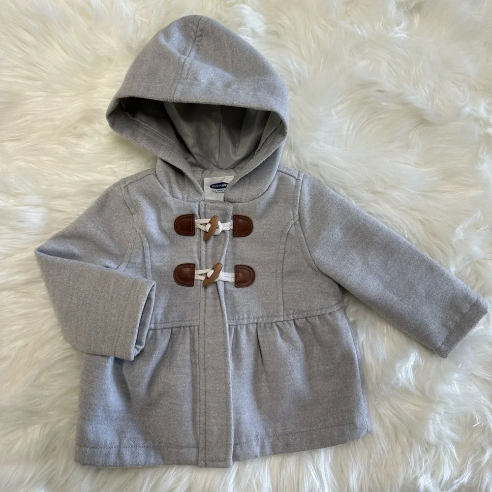 Old Navy Baby Girl Peacoat 6-12 Months